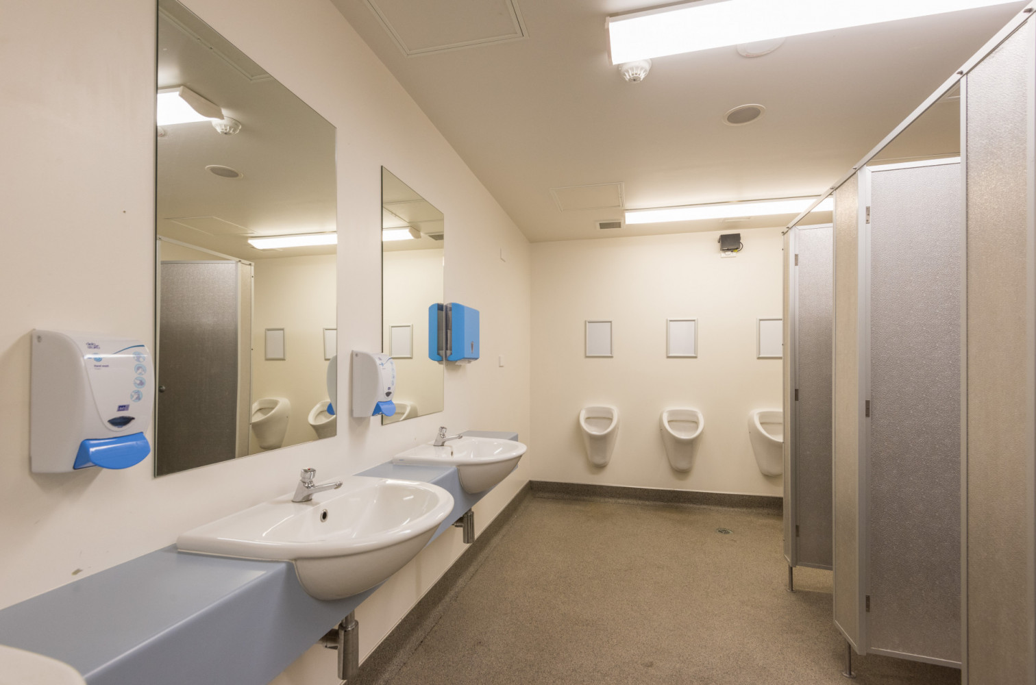 Male Bathrooms Saxton Stadium