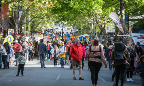 Nelson City Centre - Top of Trafalgar Street