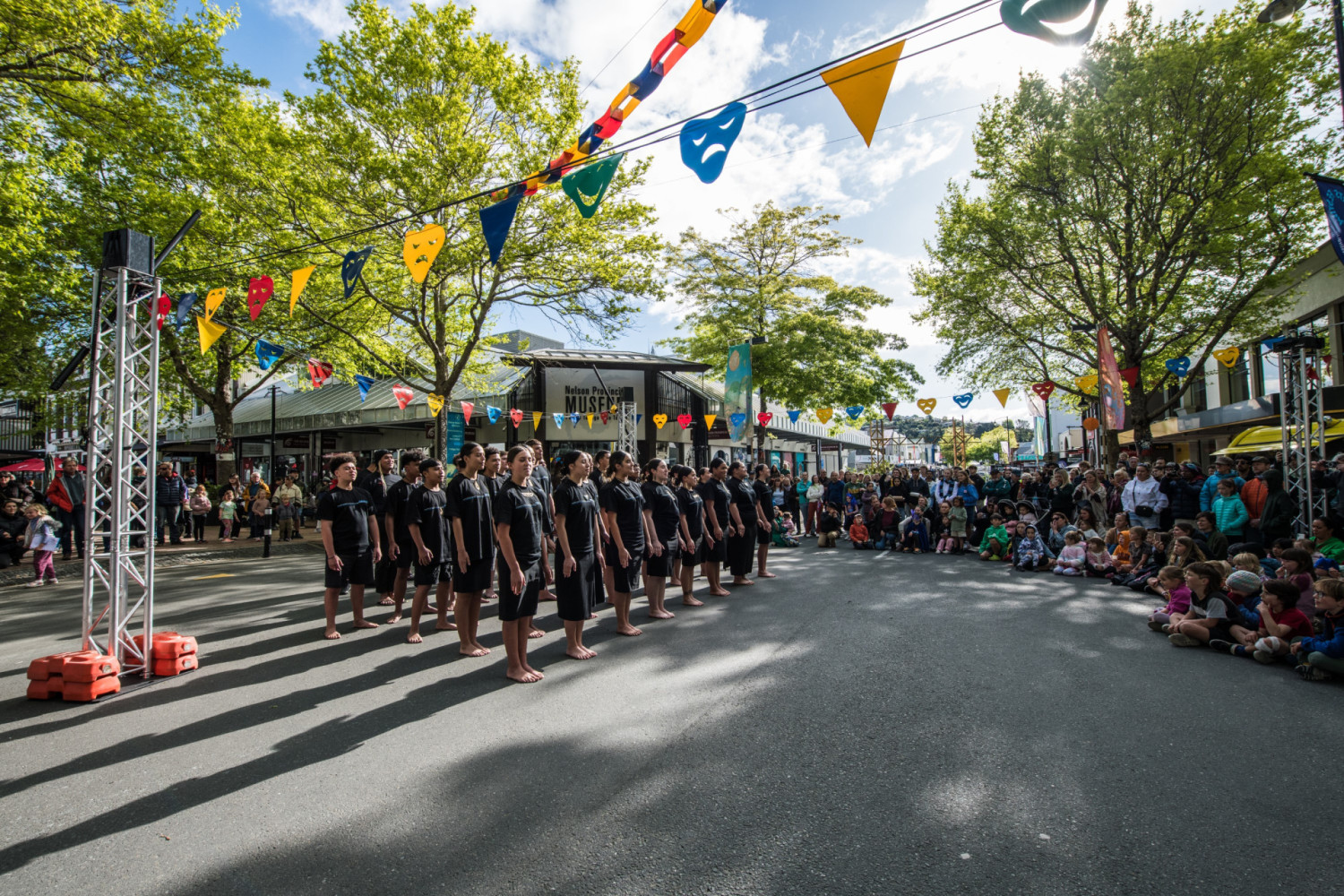 Nelson Arts Festival kapa haka 