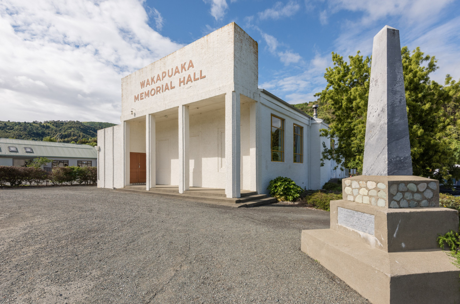 Wakapuaka Memorial Hall Exterior